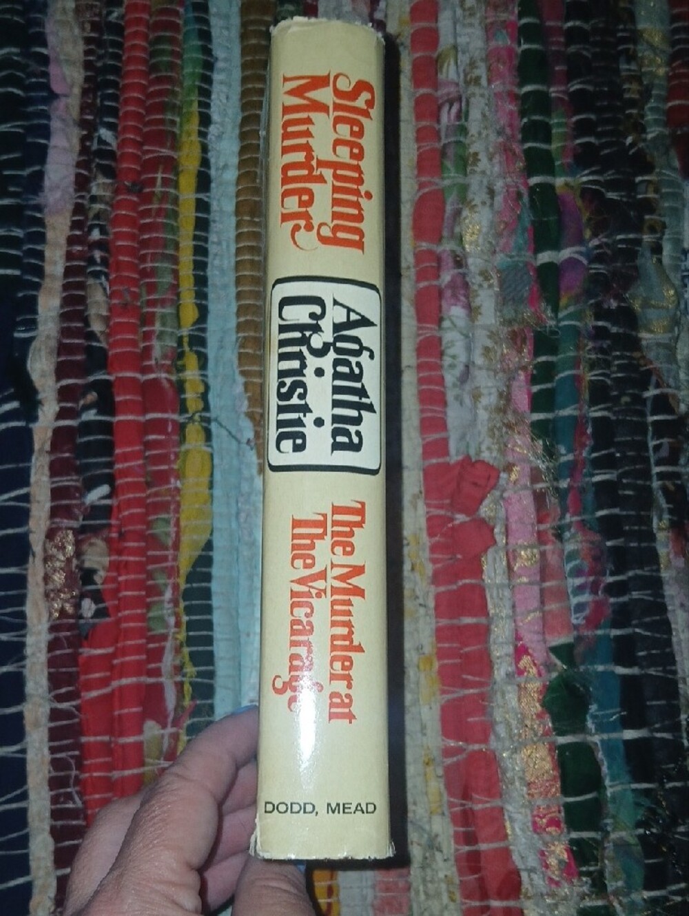 Agatha Christie Vintage 1976 Sleeping Murder & The Murder At The Vicarage - Picture 2 of 9